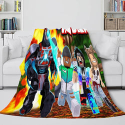 Roblox Blanket Flannel Fleece Blanket (Online Order Only)
