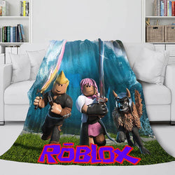 Roblox Blanket Flannel Fleece Blanket (Online Order Only)