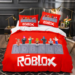 Game Roblox Bedding Set Quilt Cover Room Decoration