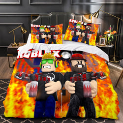 Game Roblox Bedding Set Quilt Cover Room Decoration