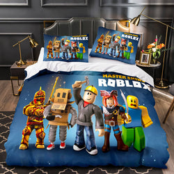 Game Roblox Bedding Set Quilt Cover Room Decoration