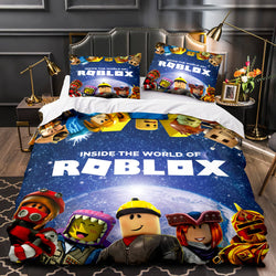 Game Roblox Bedding Set Quilt Cover Room Decoration