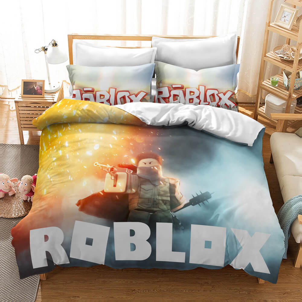 Roblox Kids Bedding Set Quilt Covers Room Decoration (Online Order Only)