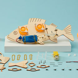 Fish Robot DIY Kit, Educational STEM Toy (ONLINE ORDER ONLY)