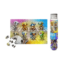 Robots Science Lovers 150 Piece Mini Jigsaw Puzzle Micro Puzzles (ONLINE ORDER ONLY)