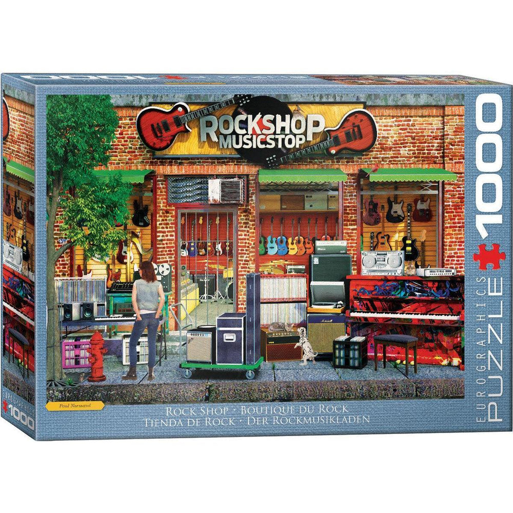Rock Shop 1000 Piece Jigsaw Puzzle Eurographics (ONLINE ORDER ONLY)
