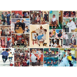 Rockwell Collage Saturday Evening Post 1000 Piece Jigsaw Puzzle MasterPieces (ONLINE ORDER ONLY)