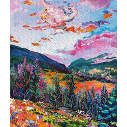 Rocky Mountain Twilight 1000 Piece Jigsaw Puzzle Springbok