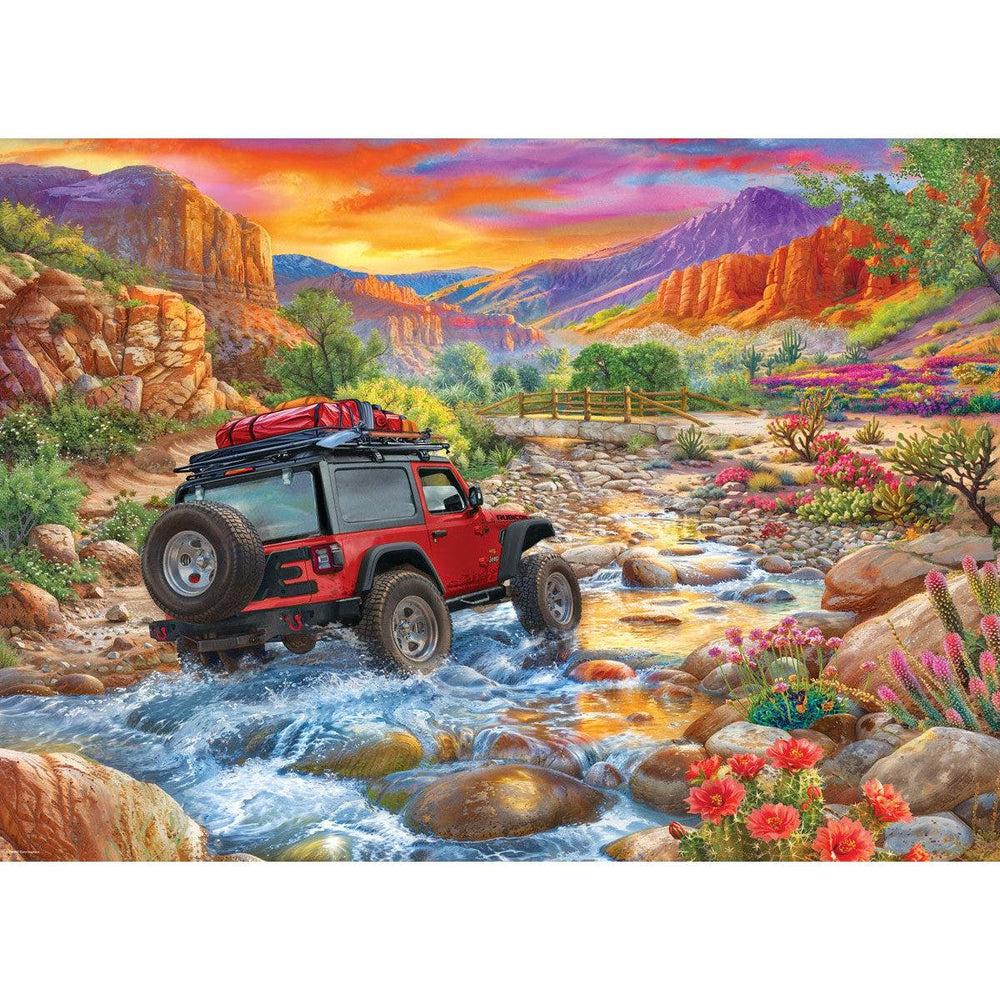 Rocky Ride Jeep 1000 Piece Jigsaw Puzzle Eurographics