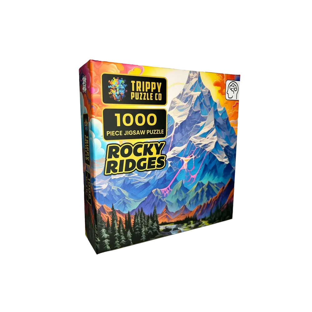 Rocky Ridges 1000 Piece Jigsaw Puzzle Trippy (ONLINE ORDER ONLY)