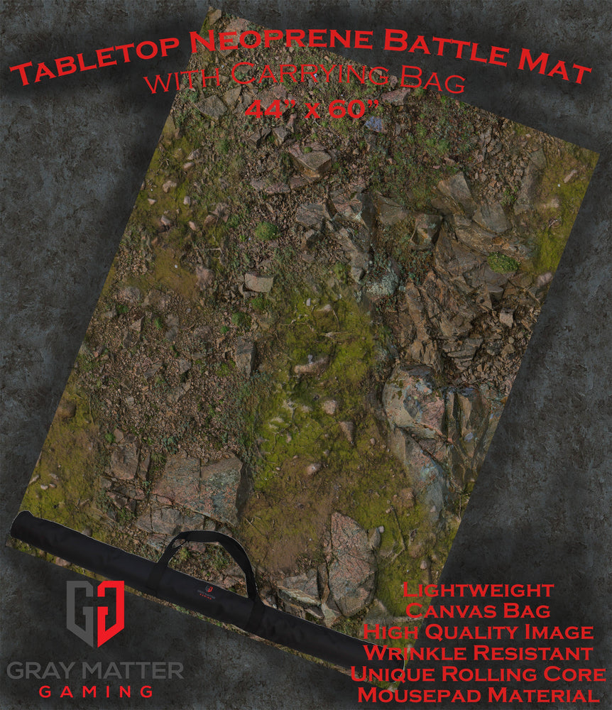Rocky Highlands - Neoprene Battle Mat with Bag (Online Order Only)