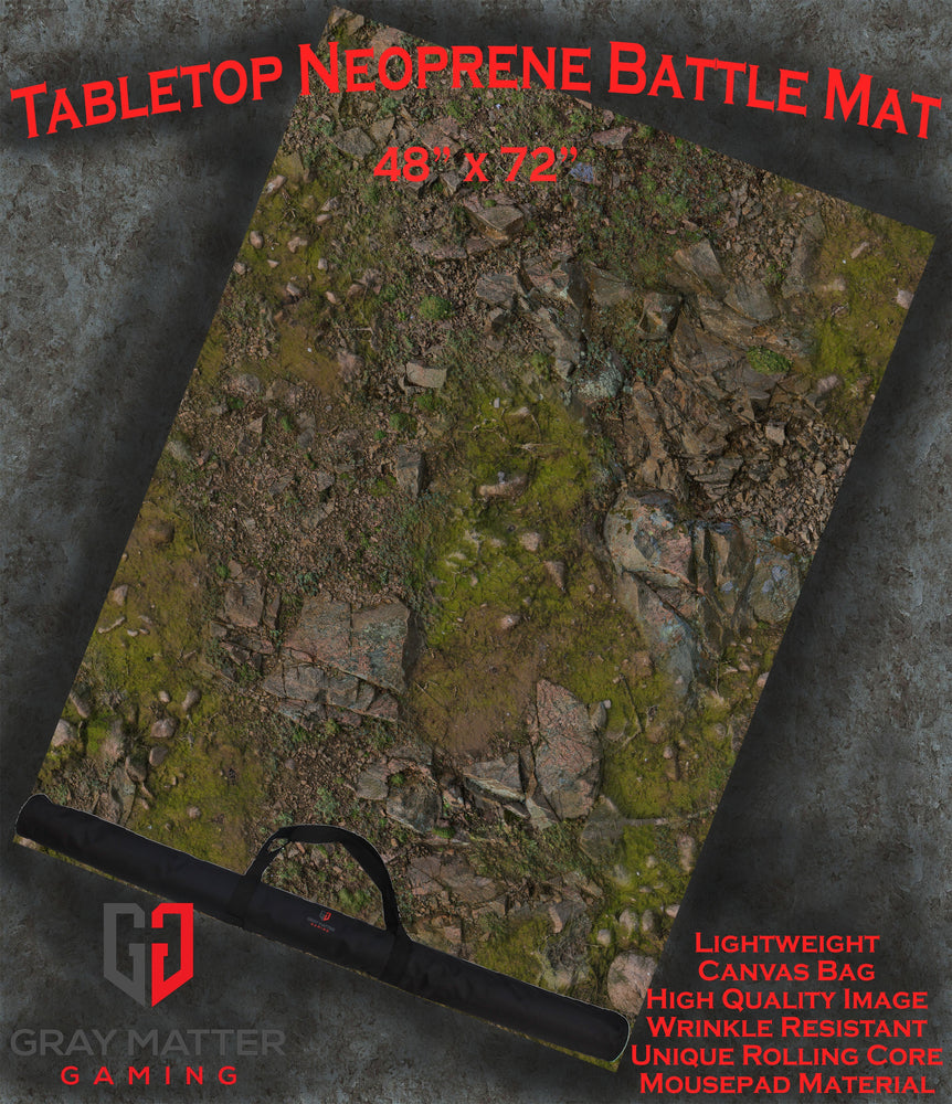 Rocky Highlands - Neoprene Battle Mat with Bag (Online Order Only)