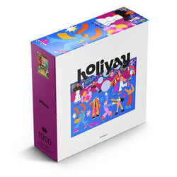 Roller Disco 1000 Piece Jigsaw Puzzle Holiyay (ONLINE ORDER ONLY)