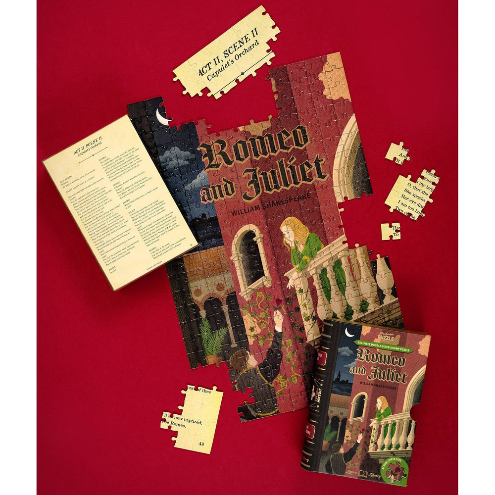 Romeo & Juliet Double-Sided 252 Piece Jigsaw Puzzle Professor Puzzle (ONLINE ORDER ONLY)