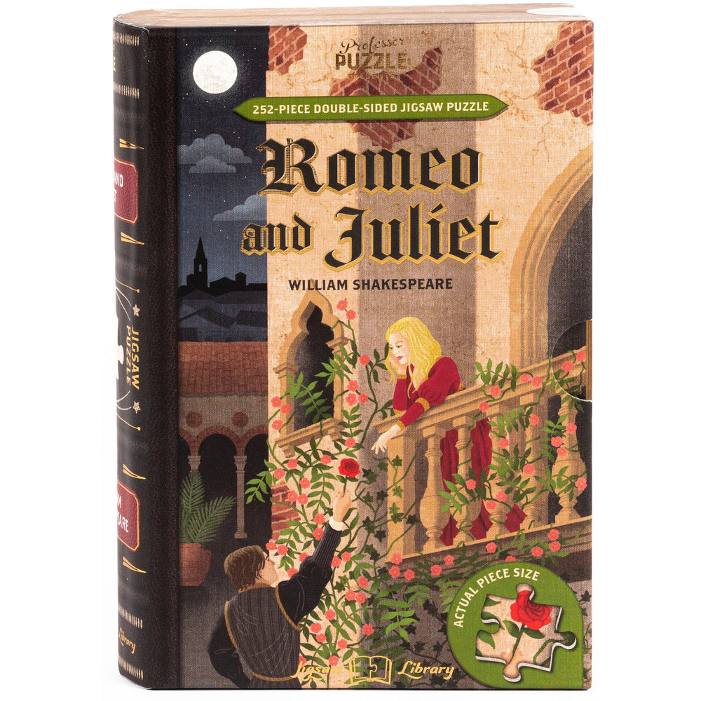 Romeo & Juliet Double-Sided 252 Piece Jigsaw Puzzle Professor Puzzle (ONLINE ORDER ONLY)