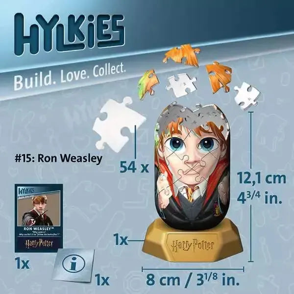 Ron Weasley Hylkies 54 Piece 3D Jigsaw Puzzle Ravensburger (ONLINE ORDER ONLY)