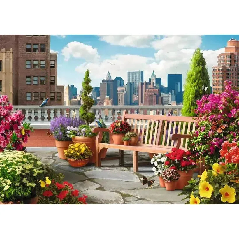 Rooftop Garden 500 Large Piece Jigsaw Puzzle Ravensburger (ONLINE ORDER ONLY)