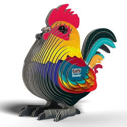 Rooster 3D Cardboard Model Kit Eugy (ONLINE ORDER ONLY)