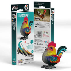 Rooster 3D Cardboard Model Kit Eugy (ONLINE ORDER ONLY)