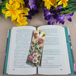 Beautiful Roses Bookmark (ONLINE ORDER ONLY)
