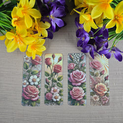 Beautiful Roses Bookmark (ONLINE ORDER ONLY)