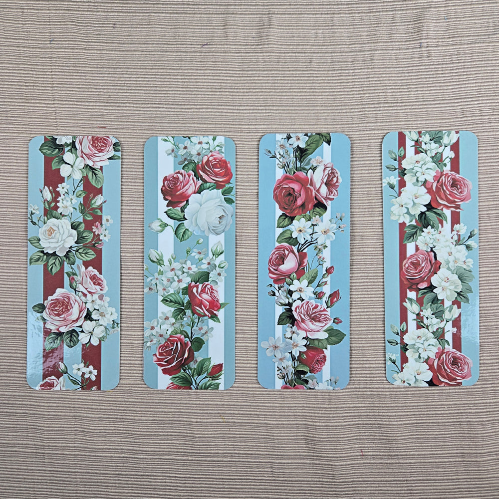 Roses and Stripes Bookmark (ONLINE ORDER ONLY)