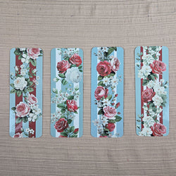 Roses and Stripes Bookmark (ONLINE ORDER ONLY)
