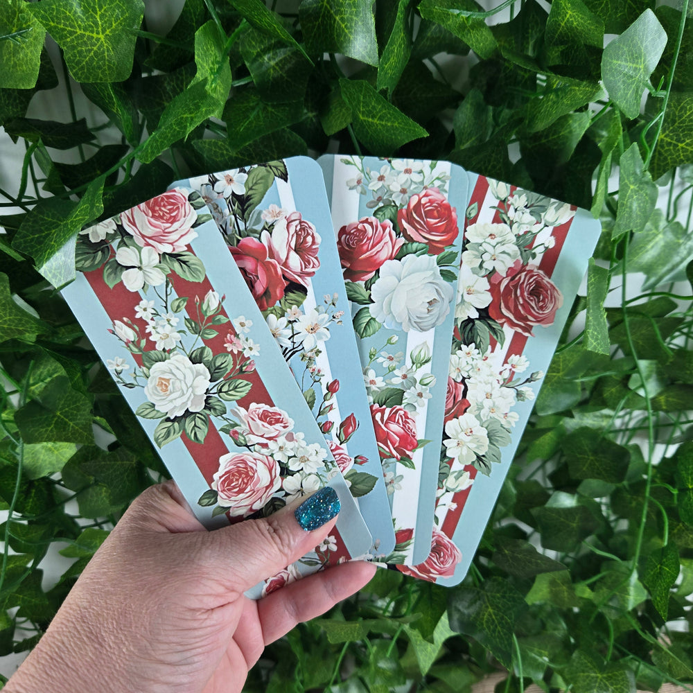 Roses and Stripes Bookmark (ONLINE ORDER ONLY)