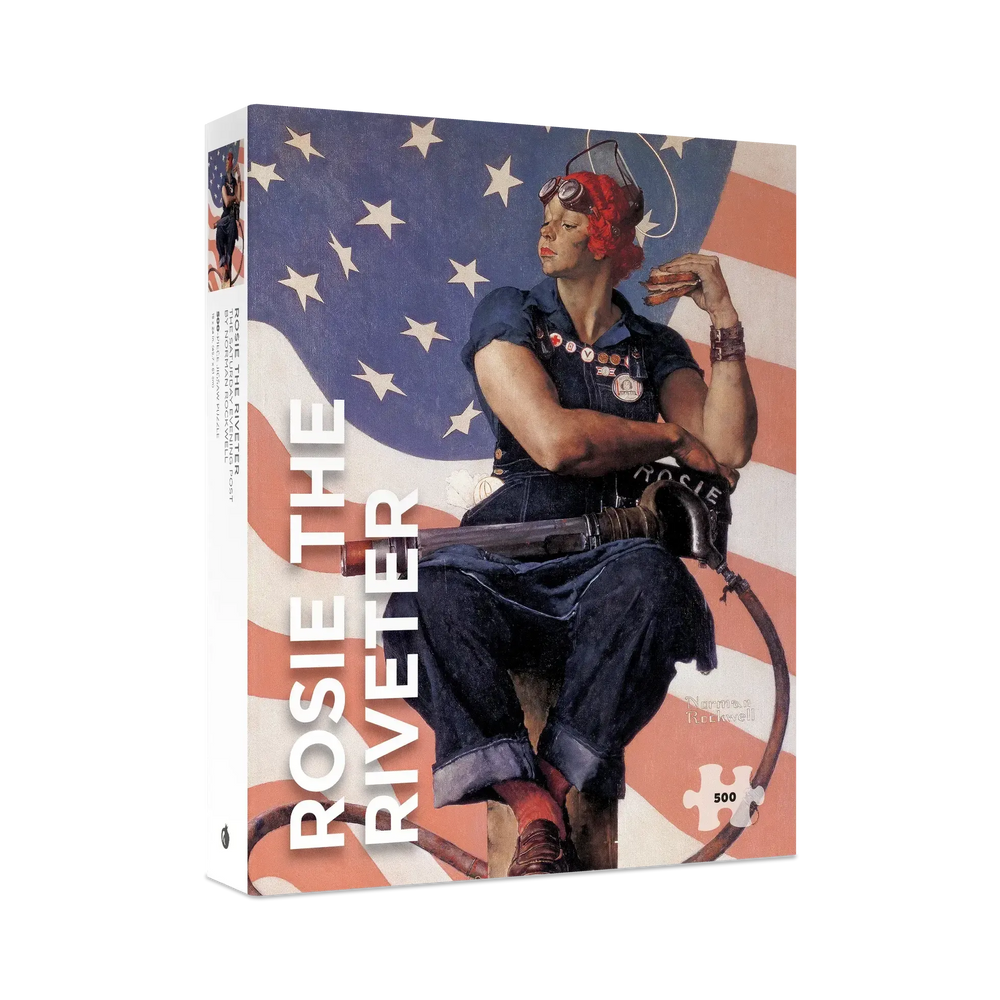 Rosie the Riveter by Rockwell 500 Piece Jigsaw Puzzle Pomegranate (ONLINE ORDER ONLY)