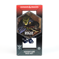 D&D Adventure Dice Set - Rogue Edition | Purple 15pc Collection