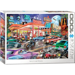 Route 66 Diner 1000 Piece Jigsaw Puzzle Eurographics (ONLINE ORDER ONLY)