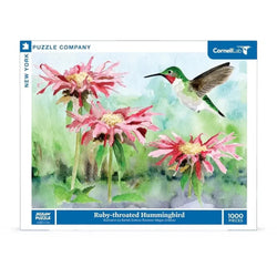 Ruby-throated Hummingbird 1000 Piece Jigsaw Puzzle NYPC (ONLINE ORDER ONLY)