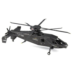 S-97 Raider Helicopter 3D Steel Model Kit Metal Earth