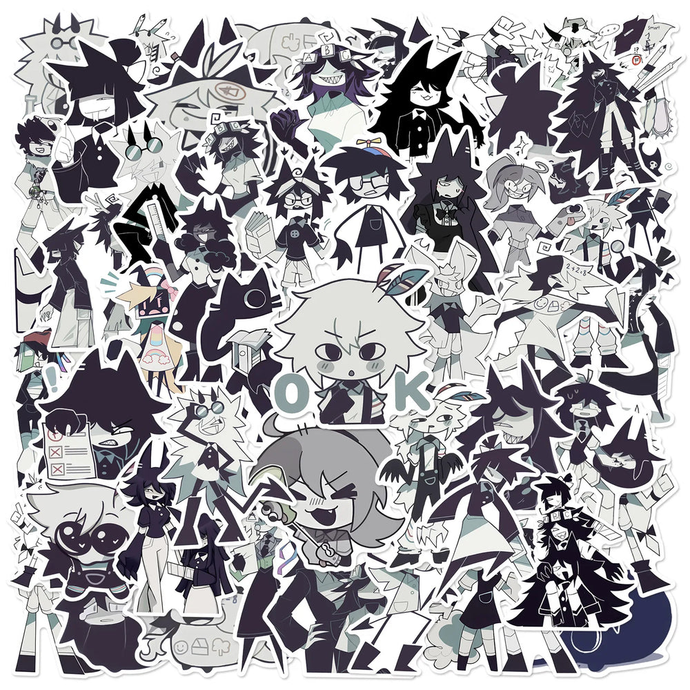 Cartoon Sticker Pack for Phone Laptop Luggage Skateboard Graffiti Decals (Online Order Only)