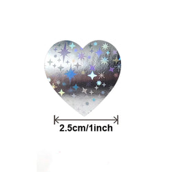 100-500pcs Love Labels Thank You Sticker Sealing Paper Stickers Stationery Supply Decorative Child Scrapbook for Kids (Online Order Only)
