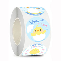 100-500pcs Cute Animal Encourage Sticker Kawaii Children Reward Stickers Creative School Supplies 2.5cm Circle Kids Toy Stickers (ONLINE ORDER ONLY)
