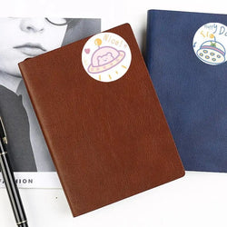 500 Roll Space Astronaut Stickers Cute Bonus Stickers Children's Stationery Notebook DIY Hand Ledger Decorated Office Stationery (Online Order Only)