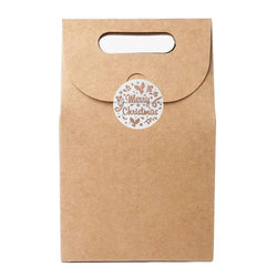 100-500pcs Rose Gold Merry Christmas Stickers Self-adhesive Holiday Stickers For Christmas Decor Wedding Party Cards Label (ONLINE ORDER ONLY)