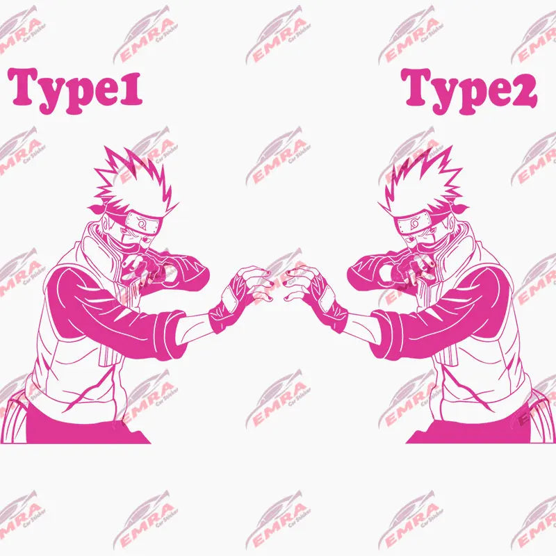 Anime Sticker For Car Sticker Decoration Window Body Hood Creative Personality Big Stickers Die Cutting PVC Vinyl Decals (ONLINE ORDER ONLY)