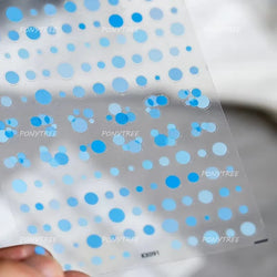 Conch Starfish Shell Beach Fish Star Ocean Colorful Water Bubbles Summer Delicate Self Adhesive Nail Art Stickers Manicure Decal (ONLINE ORDER ONLY)
