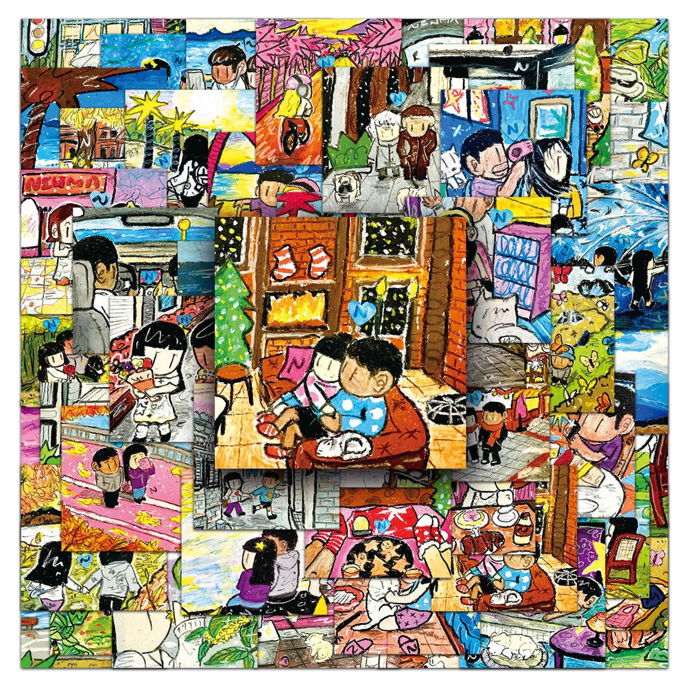 Newmasus Graffiti Sticker Pack: Artistic Cartoon Decals for Laptop, Phone, Guitar, Skateboard, Cup (ONLINE ORDER ONLY)