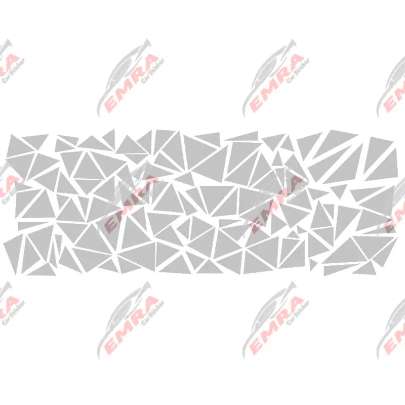 Triangle Car Sticker Decoration Side External Accessories Camouflage Kit Wrap Camo Tuning Styling Waterproof Vinyl Decals (ONLINE ORDER ONLY)