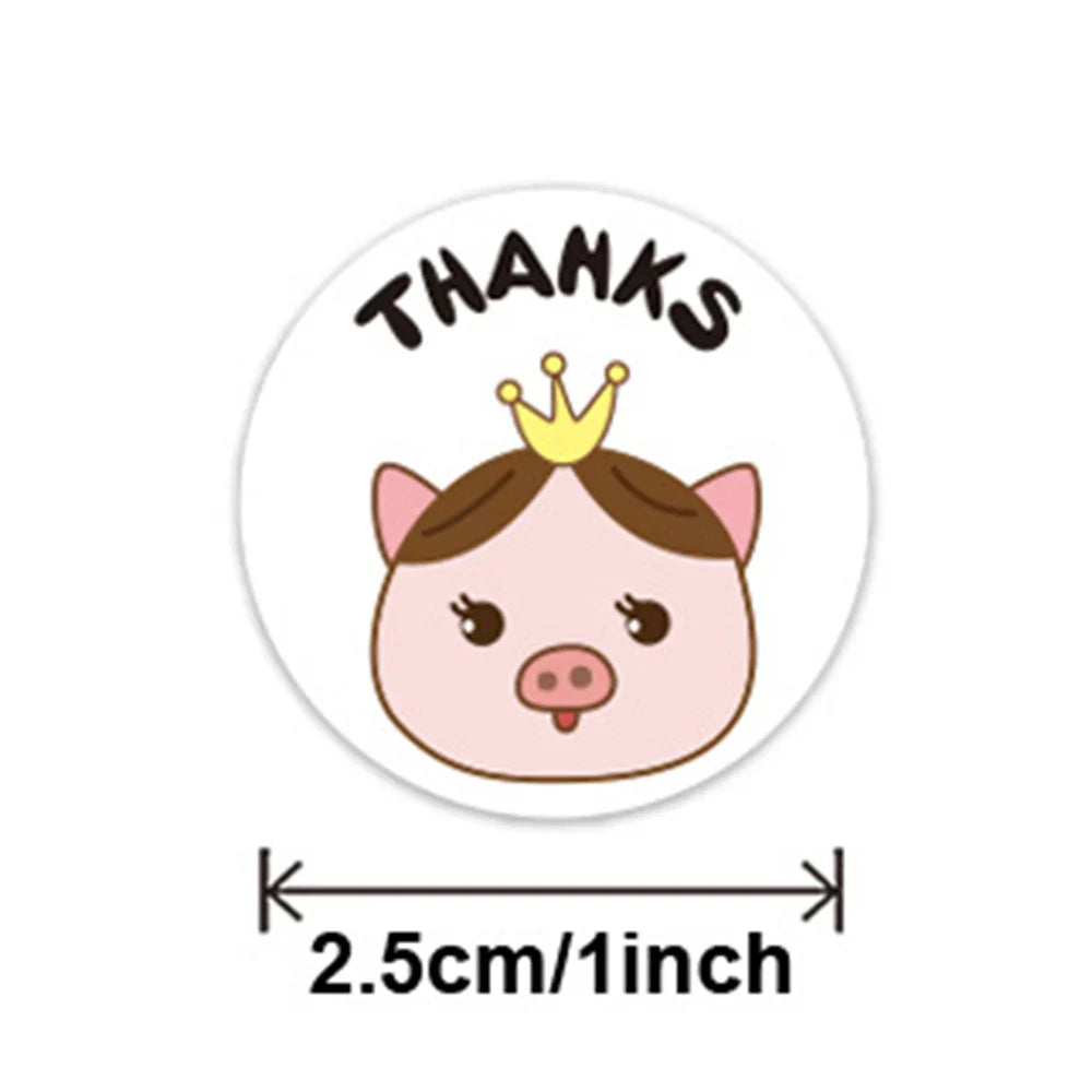 New Animals Reward Sticker 100-500pcs English Encourage Words Labels For Praise Kids Gift Motivational Stickers Toys (ONLINE ORDER ONLY)