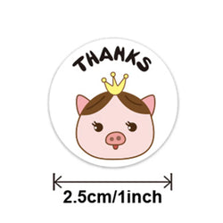 New Animals Reward Sticker 100-500pcs English Encourage Words Labels For Praise Kids Gift Motivational Stickers Toys (ONLINE ORDER ONLY)