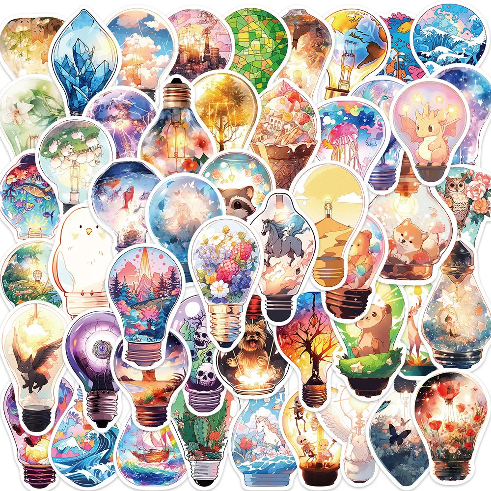 50pcs World Series Graffiti Stickers for Helmet, Desktop, Wall Decoration (Online Order Only)