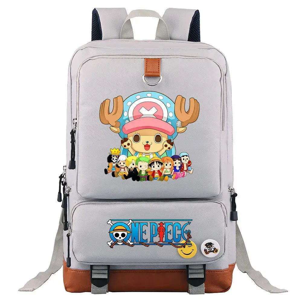 One Piece Luffy Printed Unisex Backpack School Travel Bag (ONLINE ORDER ONLY)