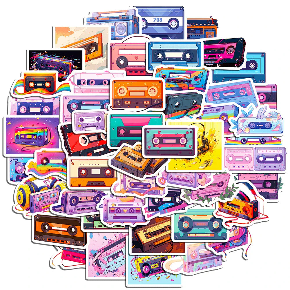 Cute Cartoon Magnetic Stickers Decals for Laptop Phone Suitcase Stationery Kids Toys (Online Order Only)