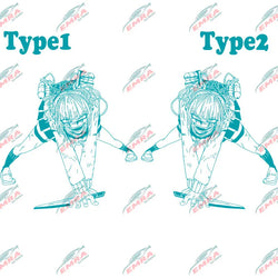 Anime Car Sticker Large Stickers External Accessories Assassin For Door Hood Decoration Style Spirit Styling PVC Vinyl Decal (ONLINE ORDER ONLY)