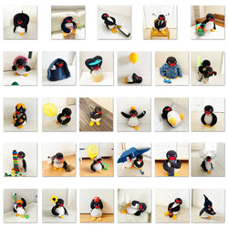 10/30/54PCS Cute Pingu Stickers Kawaii Penguin Cartoon Sticker Animal Meme Decals Luggage Laptop Guitar Bike Skateboard Kids Toy (ONLINE ORDER ONLY)