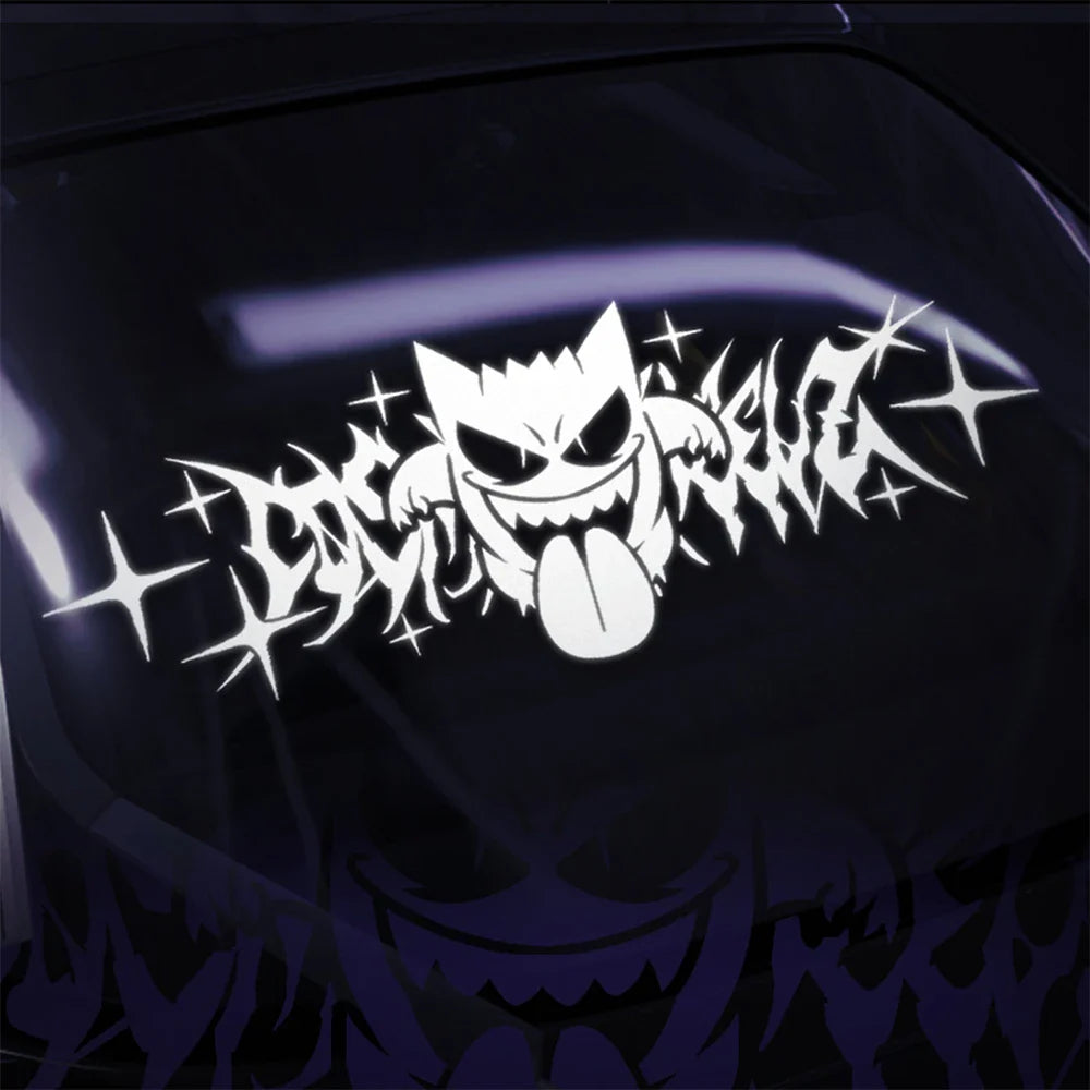 JDM Car Stickers for Cosmicwheelz Drift Stance Anime Sticker Dream Build Escape After The File Glass Decoration Vinyl Decals (ONLINE ORDER ONLY)
